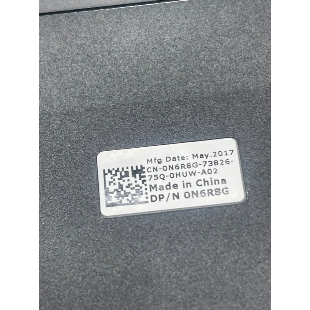 dell keyboard USB wire kb-216 black slim READ